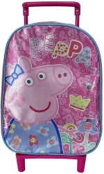ΤΣΑΝΤΑ ΤΡΟΛΕΥ ΝΗΠΙΟΥ PEPPA PIG 28cm PEPPA 1000ET28-2218