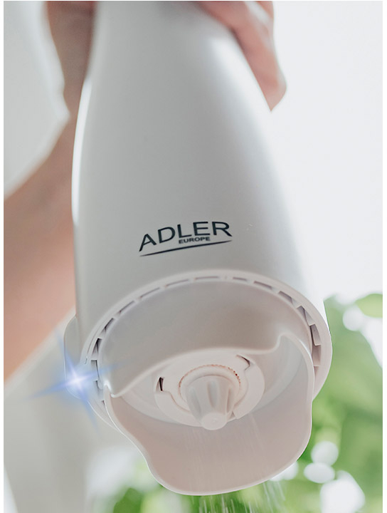 Σετ Ηλεκτρικός Μύλος Μπαχαρικών με Βάση 3 τμχ Χρώματος Λευκό Adler AD-4449w