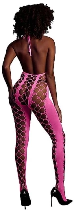Ouch!! Neon Bodystocking with Halterneck