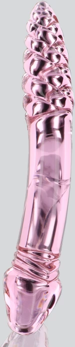 Toy Joy Double Glass Dildo Rhinestone Scepter