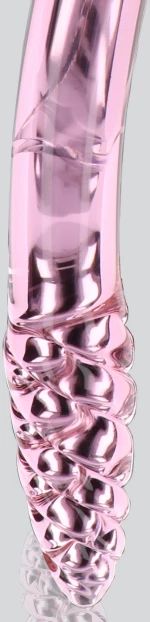 Toy Joy Double Glass Dildo Rhinestone Scepter
