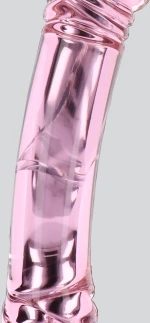 Toy Joy Double Glass Dildo Rhinestone Scepter