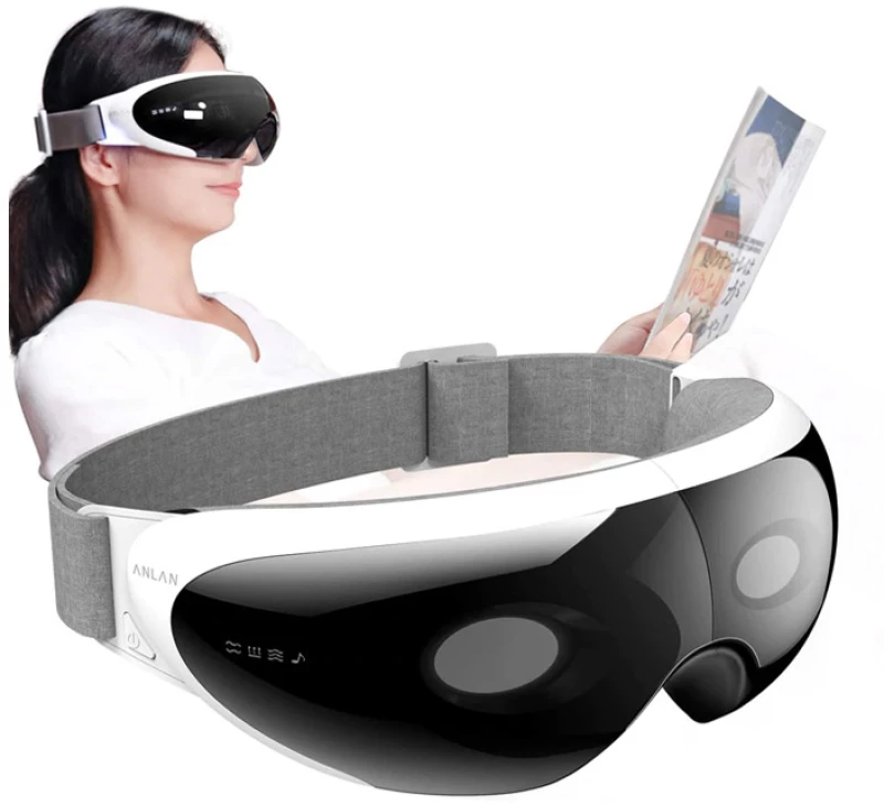 Επαναφορτιζόμενη Συσκευή Μασάζ Ματιών Visual Smart Eye Massager Anlan ALYBAMY01-01