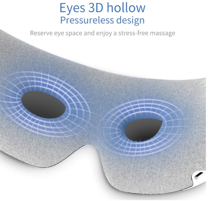 Επαναφορτιζόμενη Συσκευή Μασάζ Ματιών Visual Smart Eye Massager Anlan ALYBAMY01-01