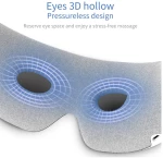 Επαναφορτιζόμενη Συσκευή Μασάζ Ματιών Visual Smart Eye Massager Anlan ALYBAMY01-01