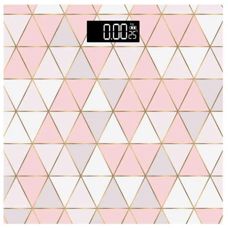 ΗΛΕΚΤΡΟΝΙΚΗ ΖΥΓΑΡΙΑ ΜΠΑΝΙΟΥ ROSE GOLD ΡΟΜΒΟΙ 30x30x2,5 εκ.ANKOR