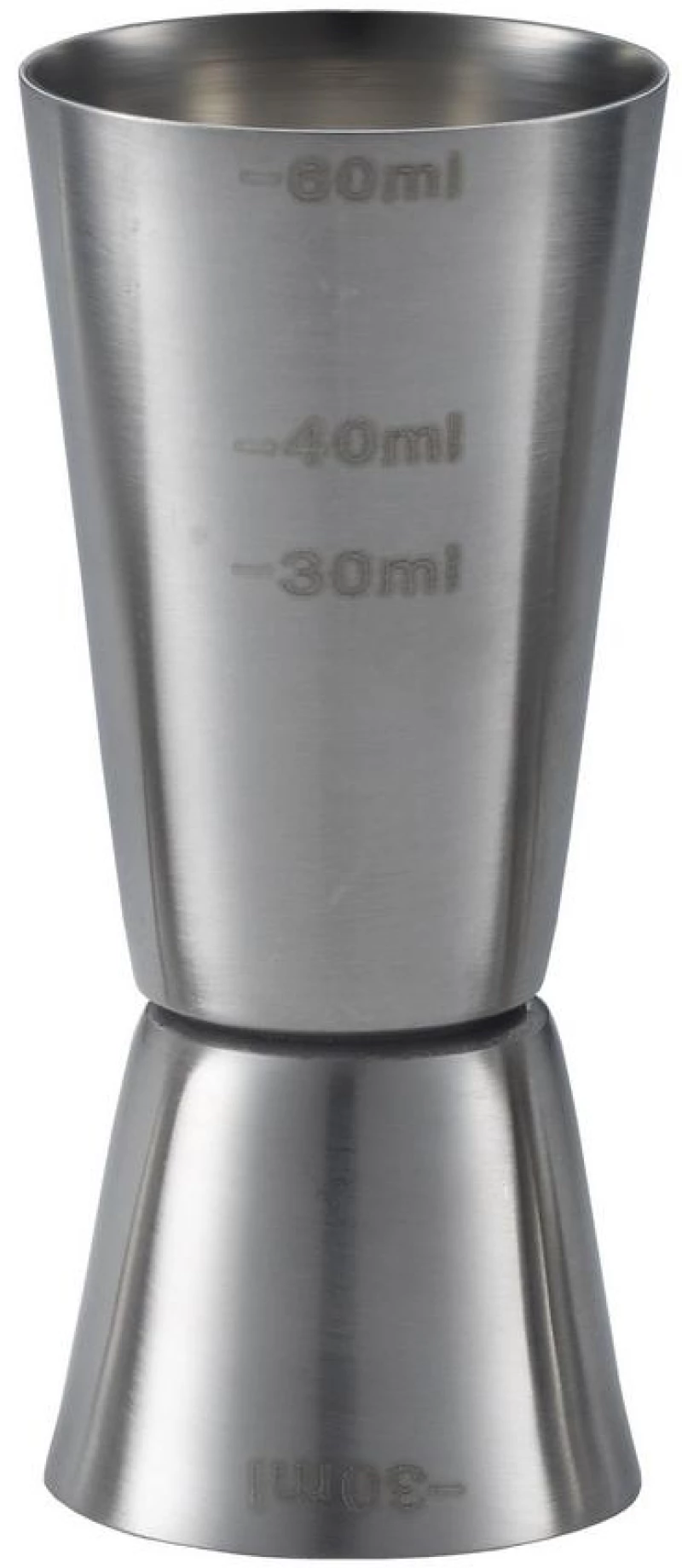 ΔΙΠΛΗ ΜΕΖΟΥΡΑ ΠΟΤΩΝ 25x50ml ΑΝΟΞΕΙΔΩΤΗ 509135 - Max.Home®