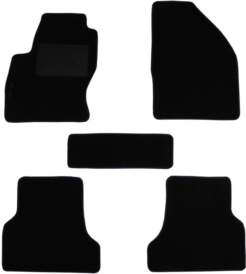 Πατάκια Commercial μαύρα για Ford Focus 2nd gen (04-10) 5τμχ