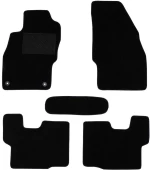 Πατάκια Economy μαύρα για Opel Corsa D (06-14) 5τμχ