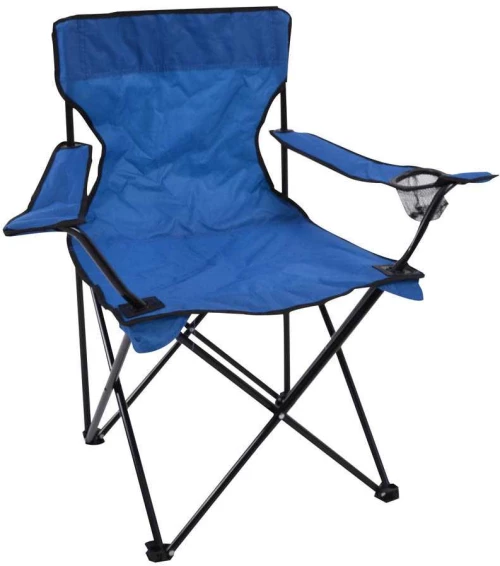 ΚΑΡΕΚΛΑ CAMPING ΠΤΥΣΣΟΜΕΝΗ ΜΠΛΕ 82x50x80εκ.ANKOR