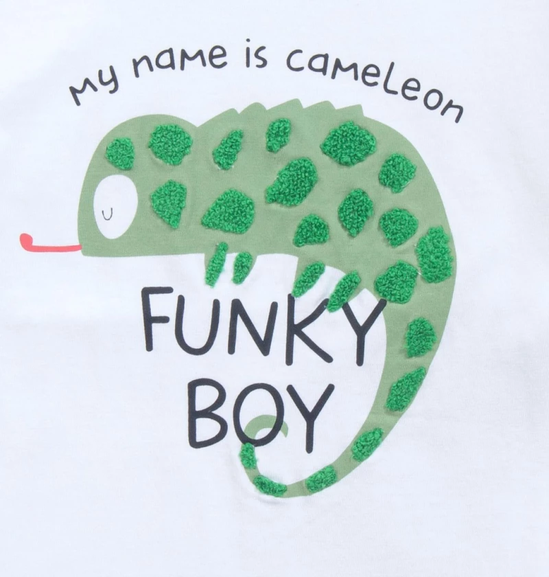Μπλούζα "Cameleon" λευκή (Λευκό)