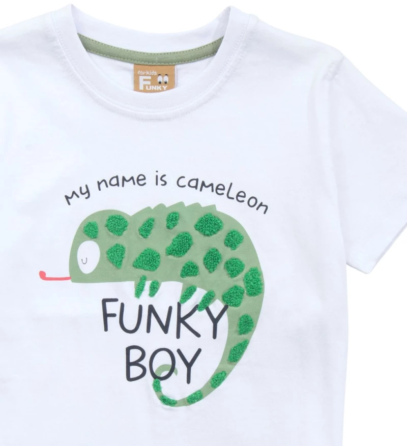 Μπλούζα "Cameleon" λευκή (Λευκό)