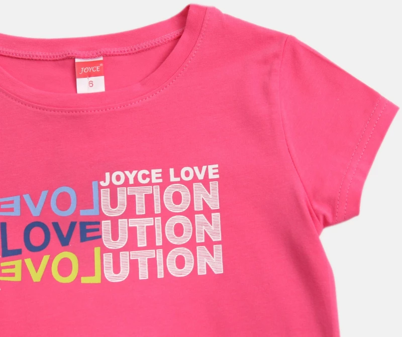 Μπλούζα "ReLOVEution" ροζ (Ροζ )