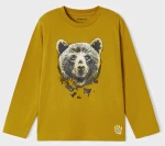 Μπλούζα "Bear" ώχρα (Ωχρα)