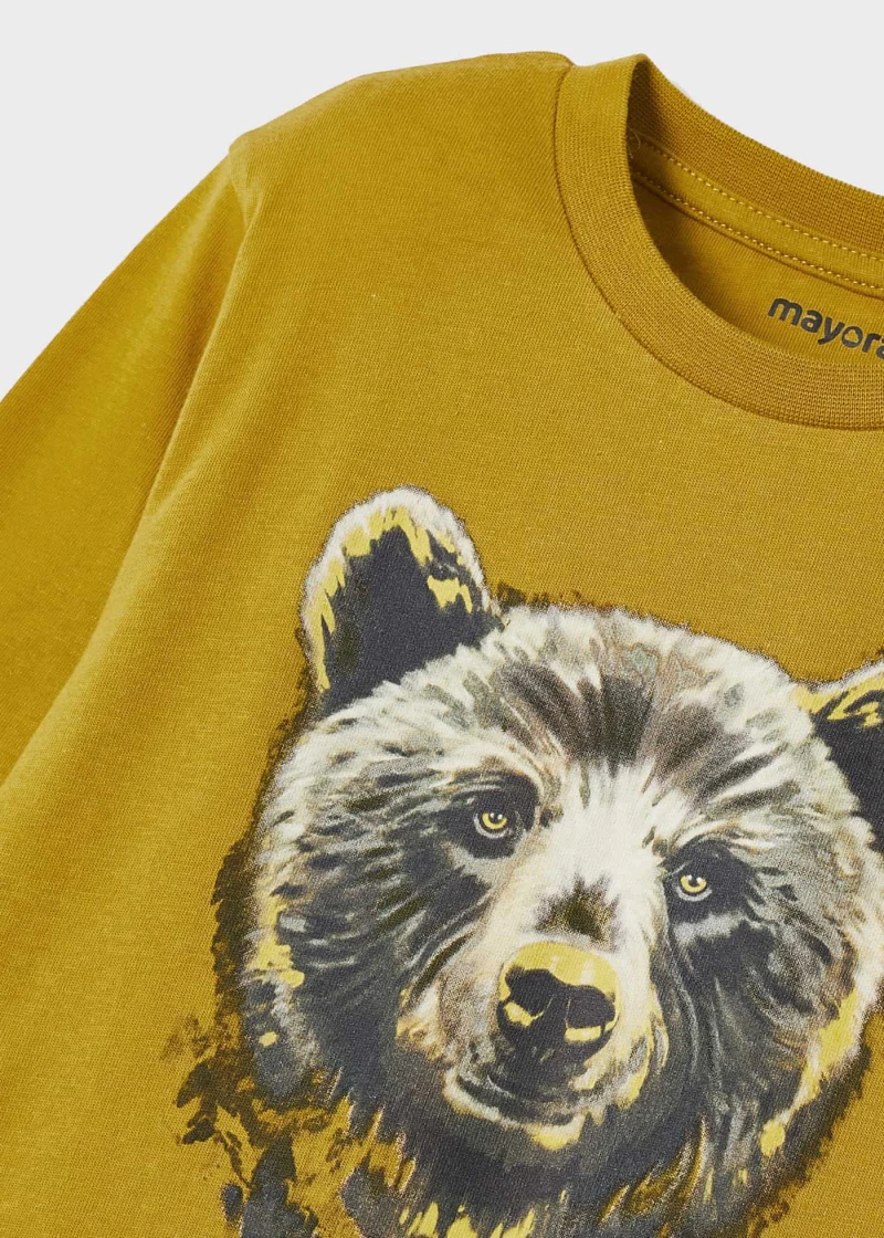 Μπλούζα "Bear" ώχρα (Ωχρα)
