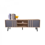 Έπιπλο Τηλεόρασης Fylliana Industry Sonoma Grey 150x39,5x50Εκ
