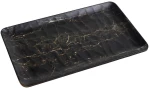 Πιατέλα Hybrid Ορθογώνια Black Wood 1/2 26,5x32,5Εκ