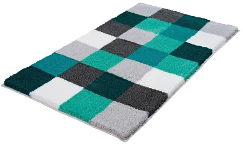 Πατάκι Μπάνιου Caro 5426 Petrol Kleine Wolke 70X120 Acrylic