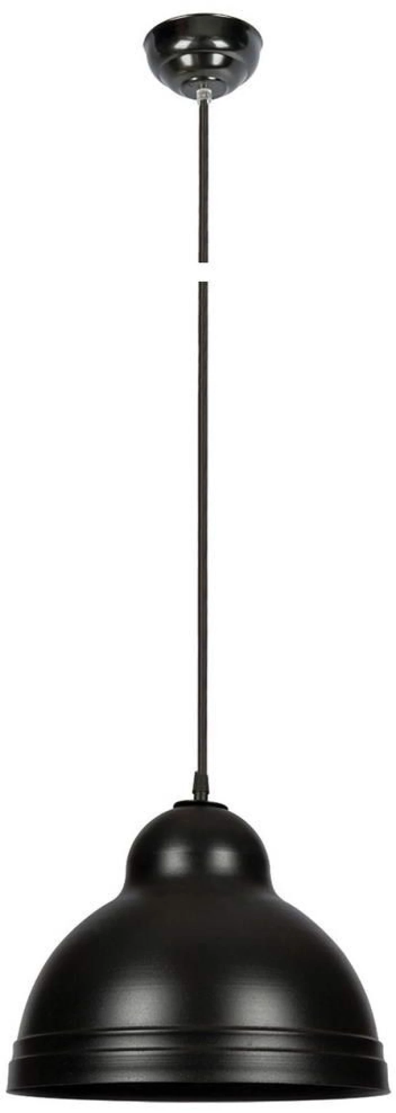 Φωτιστικό Οροφής Black Φ30x23cm VK/04056/B VKLed Μέταλλο