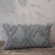 Μαξιλάρι Διακοσμητικό (Με Γέμιση) Amadeo Gray Nima 30X60 100% Βαμβάκι