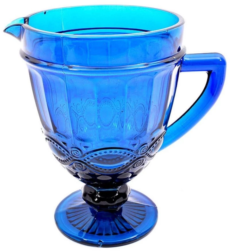 Κανάτα Γυάλινη Serpentine 3 Blue 372-26-469 Γυαλί