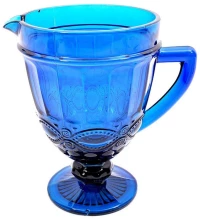 Κανάτα Γυάλινη Serpentine 3 Blue 372-26-469 Γυαλί