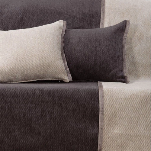 Ριχτάρι New Tanger Anthracite-Beige Nef-Nef Διθέσιο 180x250cm Ακρυλικό-Πολυέστερ