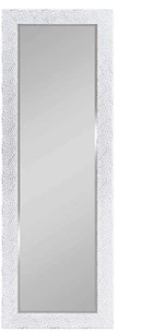 Καθρέπτης Τοίχου Amy 1220197 50x150cm White-Silver Mirrors & More Πλαστικό