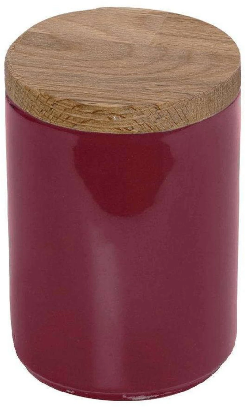 Δοχείο Με Καπάκι Essentials OWD131K6 8x8x12cm Pomegranate Espiel Κεραμικό