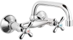 Μπαταρία Νιπτήρος Εντοιχισμού Retro XR3 Chrome Ferro Μέταλλο