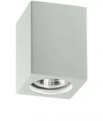 Φωτιστικό Οροφής - Σποτ Space I-SPACE-S-Q1 1xGU10 7x7x9cm White Intec Γύψος