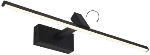 Φωτιστικό Τοίxου - Απλίκα Mirar PN13LEDW50BK 8W Led 50x16,5x7,5cm Black Aca Μέταλλο