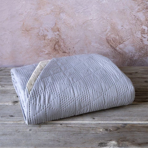 Κουβερλί Armon Grey-Beige Nima Υπέρδιπλο 220x240cm Microfiber
