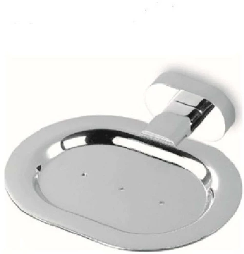 Σαπουνοθήκη New Oval 75059A Chrome Karag Μέταλλο