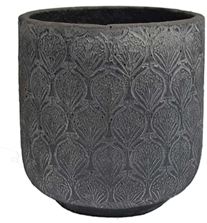 Κασπώ Marakesh 00.03.35616 Φ19x17cm Grey Κεραμικό