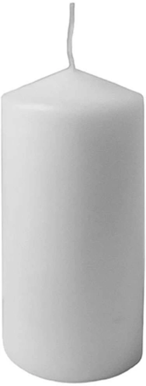 Κερί 00.09.9923Α 8x15cm White Παραφίνη