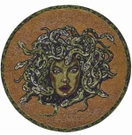 Χαλί Deco 57X/Q03 Round Gold Carpet Couture 160X160 Round
