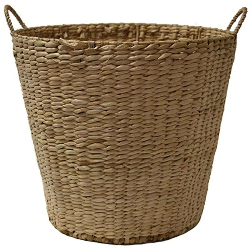 Καλάθι 00.06.67447 Φ40x35cm Natural Ψάθα