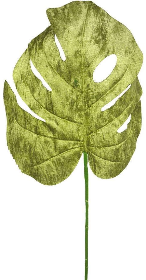 Τεχνητό Φύλλο Μονστέρα 5831-7 23x73cm Green Supergreens Πολυέστερ