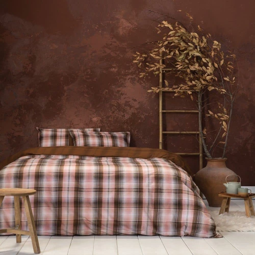 Σεντόνια Alan (Σετ 3τμχ) Earth Nima Μονό 170x260cm 100% Βαμβάκι