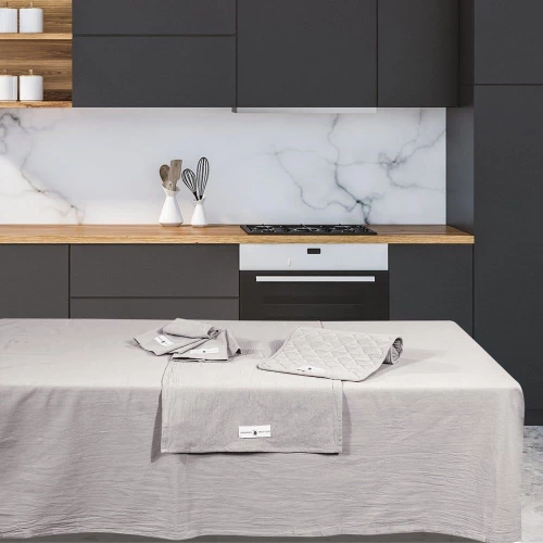 Τραπεζομάντηλο 2638 Light Grey Greenwich Polo Club 140X240 100% Βαμβάκι