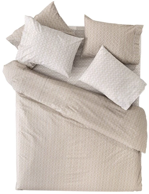 Σεντόνια Elements (Σετ 3τμχ) Natural Guy Laroche Μονό 165x265cm 100% Βαμβακερό Περκάλι