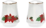Αλατοπίπερο Poinsettia (Σετ 2Τμχ) 06.241.94 Multi Cryspo Trio
