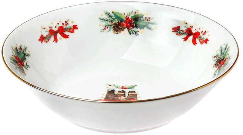 Σαλατιέρα Christmas Magic 06.240.11 Φ23cm Multi Cryspo Trio