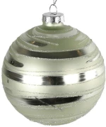 Χριστουγεννιάτικη Μπάλα 013.784433 Φ12cm Champagne