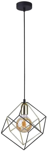 Φωτιστικό Οροφής Alambre 2777 1xΕ27 15W 28x175cm Black TK Lighting