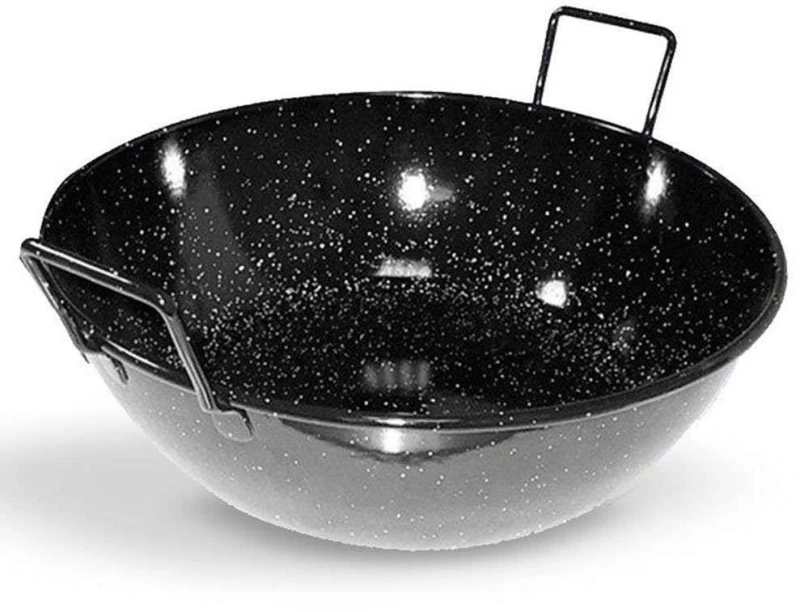 Σαγανάκι Βαθύ C/ASAS ES 02242 18cm Black Dinox 18cm Εμαγιέ