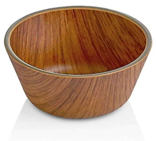Μπωλ Dip Round 10262 7x3cm Brown Evelin Πολυστερίνη
