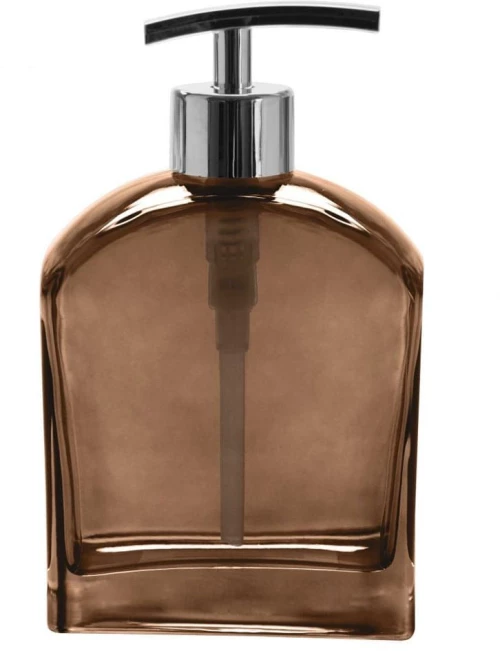 Δοχείο Κρεμοσάπουνου Arco 10,4x17,2 cm Nutbrown Kleine Wolke Γυαλί