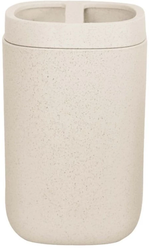 Ποτηροθήκη Belgrano 7,6x11,4cm Sandbeige Kleine Wolke Bamboo,Πολυπροπυλ